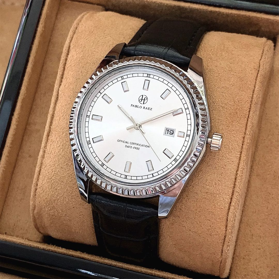 Reloj Pablo Raez Helios Blanco