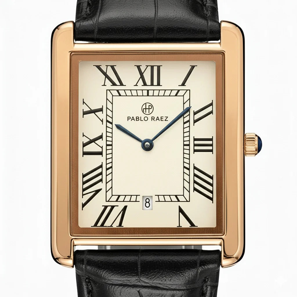 Reloj Pablo Raez Houston - Negro Dorado 40MM