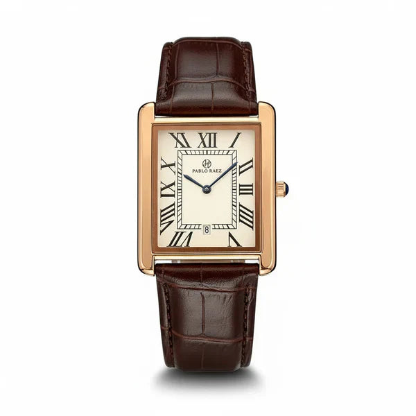 Reloj Pablo Raez Houston - Café Dorado 40MM