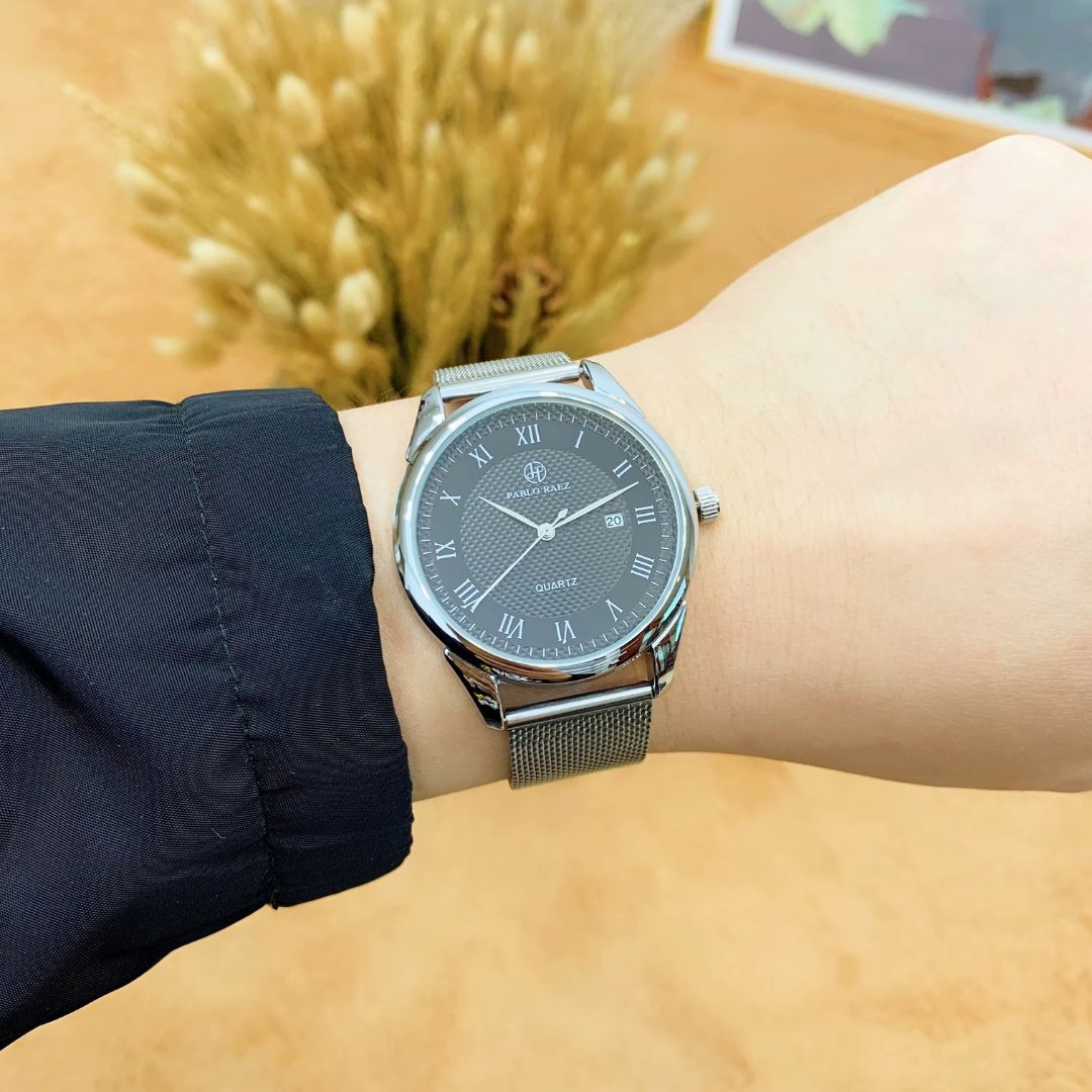 Reloj Pablo Raez Classic - Café Blanco