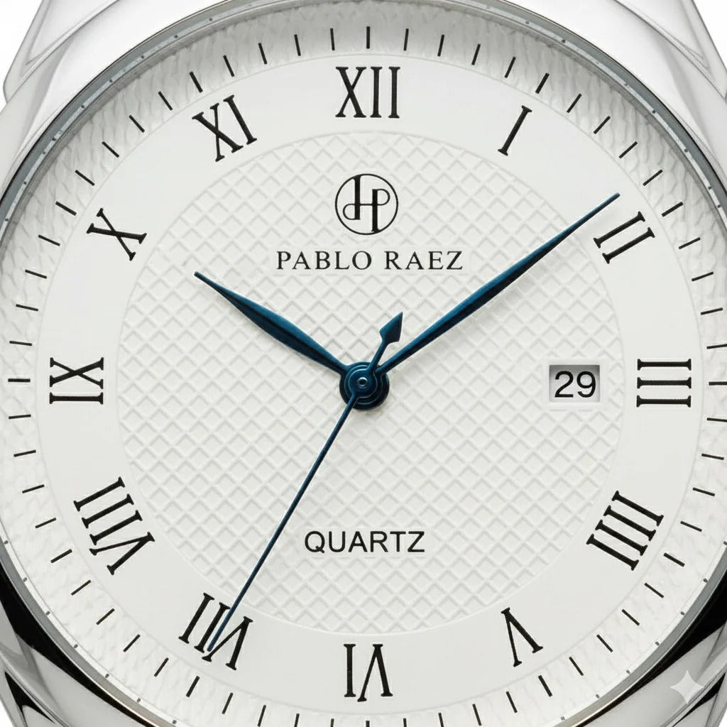 Reloj Pablo Raez Classic - Café Blanco