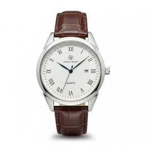 Reloj Pablo Raez Classic - Café Blanco