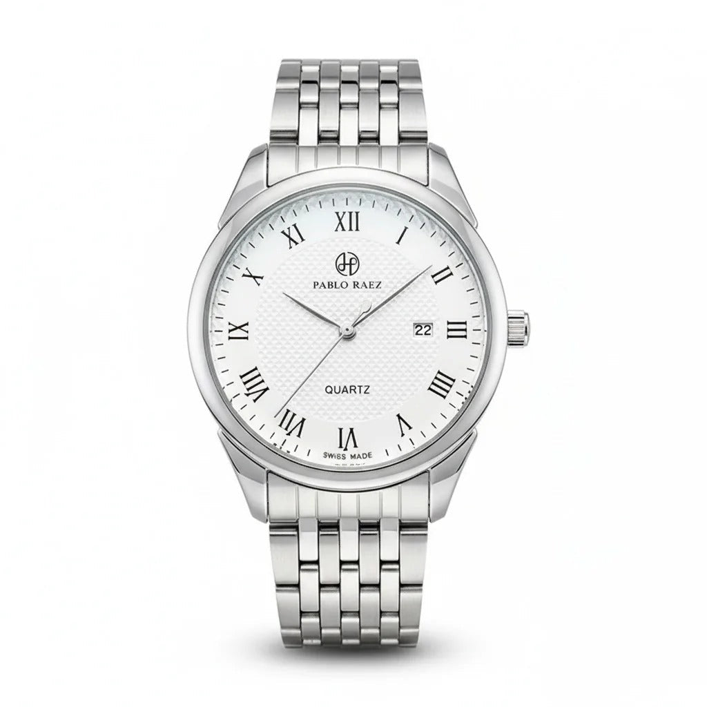 Reloj Pablo Raez Classic - Café Blanco