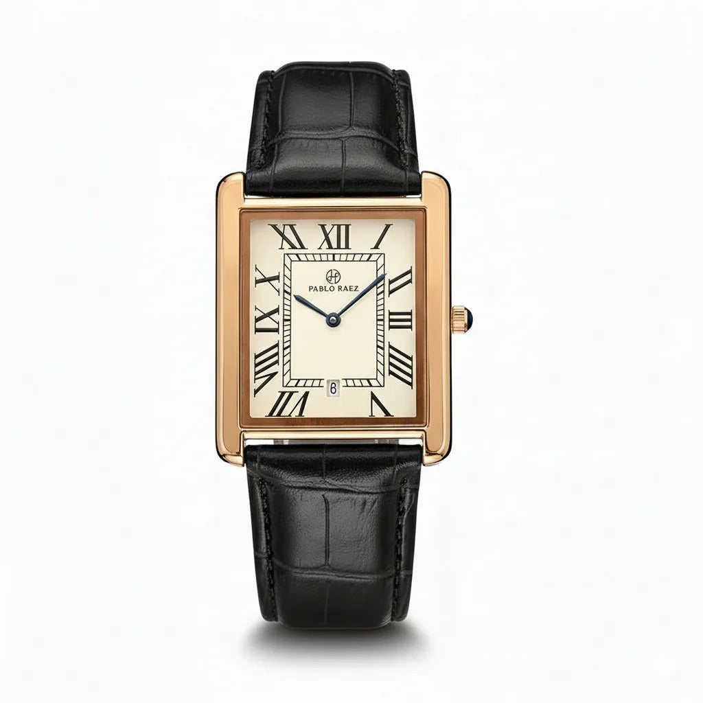 Reloj Pablo Raez Houston - Negro Dorado 40MM
