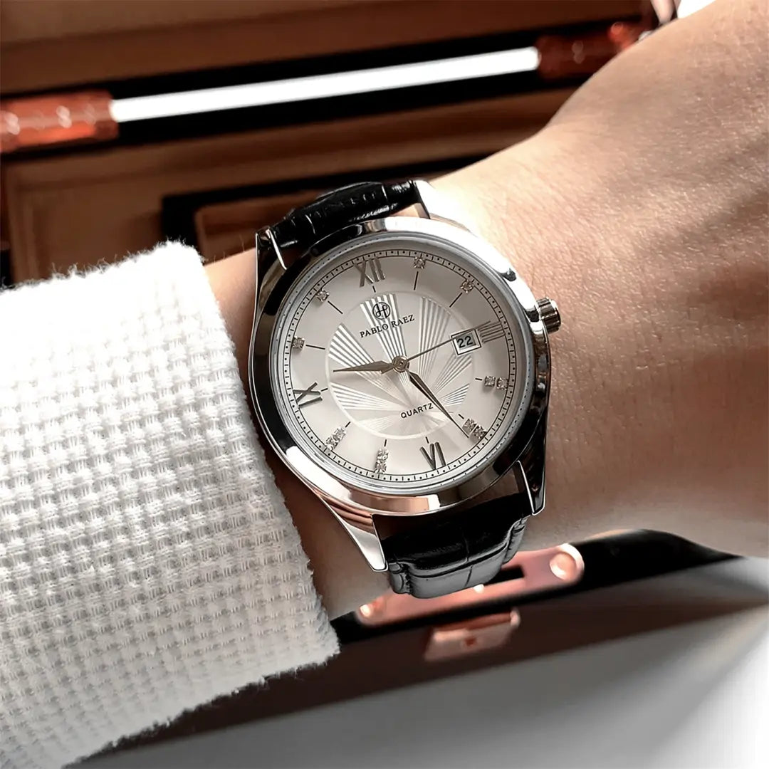 Reloj Pablo Raez Henry - Negro Blanco