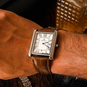 Reloj Pablo Raez Houston - Acero Café 40MM