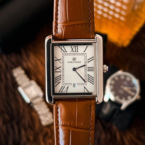 Reloj Pablo Raez Houston - Acero Café 40MM