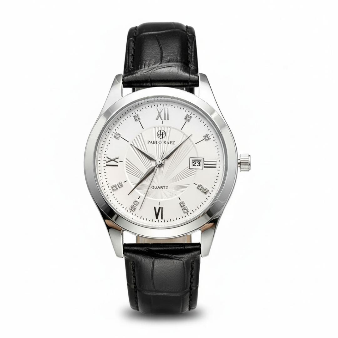 Reloj Pablo Raez Henry - Negro Blanco