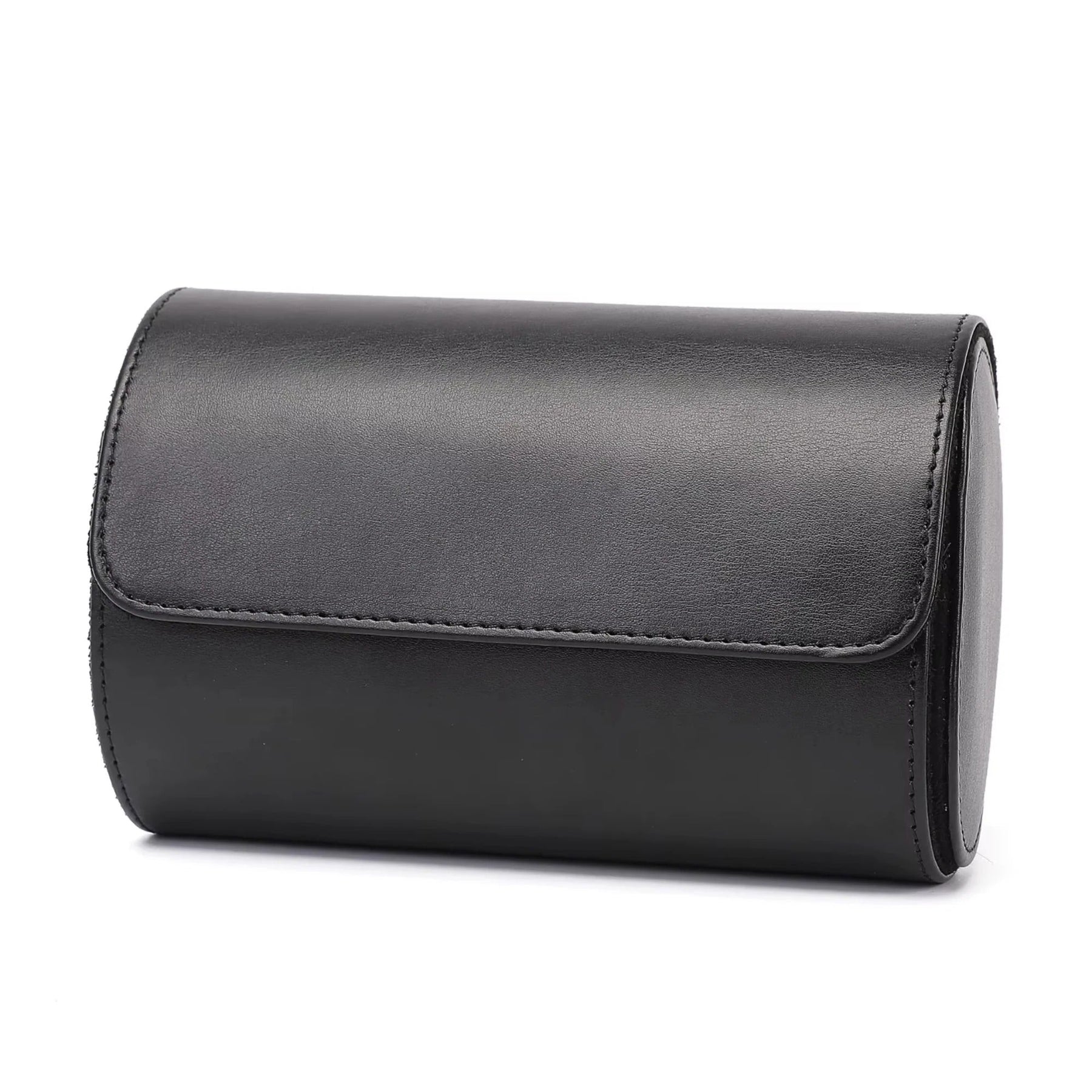 Estuche de Cuero Premium Negro 2 Espacios - Pablo Raez