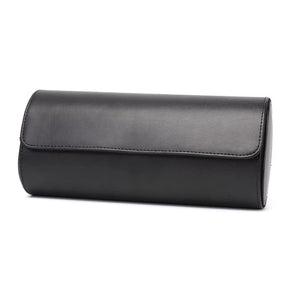 Estuche de Cuero Premium Negro 3 Espacios - Pablo Raez